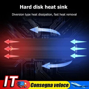 Solid State Hard Drive NVME Heat Sink Cooler Aluminum for Desktop M.2 SSD 2280 - Afbeelding 1 van 10