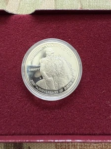 George Washington 1982 250th Anniversary .9 Silver Commemorative Half Dollar - Picture 1 of 4