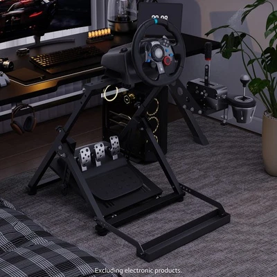 Hottoby Soporte Volante Carreras Plegable Sim Cabina Para Logitech G920 G923 Foto 1 de 4