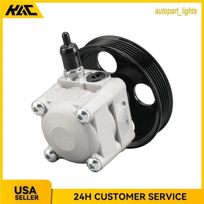 Power Steering Pump w/ Pulley 21-5188 For Volvo V70 All Engine 2005 2006 2007 - Image 1 of 4