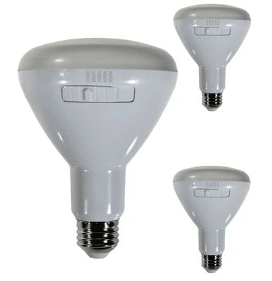 Diodesy BR30 LED 8W 800LM E26 Color Selectable 120V 100° Dimmable White 3Pk - Image 1 of 2