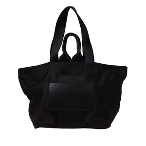 Auth ALEXANDER WANG - Black Nylon Canvas Leather Shoulder Bag - Picture 1 of 9