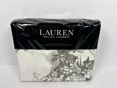 Ralph Lauren Flora Floral Completo Queen Funda Nórdica Fundas Set Gris Multi Algodón  Foto 1 de 4