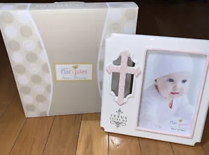 New Jesus Loves Me Frame Nat & Jules Demdaco 6.0 x 4.0 Picture Photo Frame Gift - Picture 1 of 4