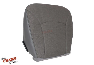 2004-2008 Ford E-150 E-250 E-350 Van -Driver Side Bottom Cloth Seat Cover Gray - Image 1 of 4