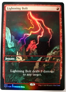 MTG: Secret Lair Drop 'Lightning Bolt' FOIL - Rare - NM - #084 - Picture 1 of 1