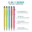 1/10pcs 2-in-1 Screen Stylus Ballpoint Pen For iPad Tablet Whol iPhone Q7I7 I0C9