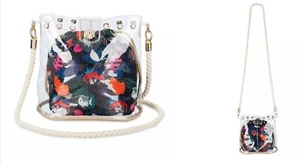 The Little Mermaid Handbag with outer clear glitter vinyl bag -Live Movie Action - Picture 1 of 1