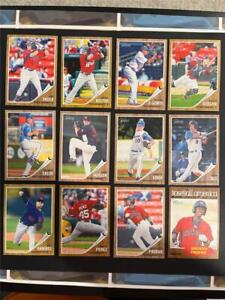 2011 Topps Heritage Minors Texas Rangers Team Set 12 Cards With SP