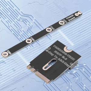 NGFF A+E-Key Male To NVME M-key Female Extension PCI-E 4.0 Adapter - Photo 1/9
