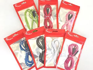 RUGGED HEAVY DUTY audio auxiliary 3.5mm stereo FOR apple iphone 6 5 4 cable ipod - Picture 1 of 9