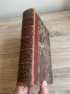 1857 "THE POETICAL WORKS OF SIR WALTER SCOTT" LARGE HEAVY ANTIQUE BOOK (P8) - Picture 1 of 17