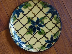 PLAT JEANNE CHARVIER ANNECY SAVOIE ART POPULAIRE diam 28,5 cm - Picture 1 of 13