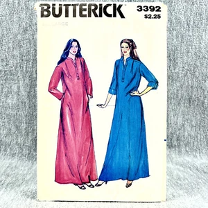 Butterick 3392 Loose Caftan House Dress Kaftan MuuMuu Misses Size Large Pattern - Picture 1 of 4