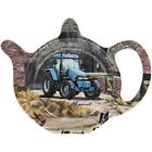 Macneil Farmyard Country Life Tractor Tea Bag Tidy Holder Coaster Teapot Shaped