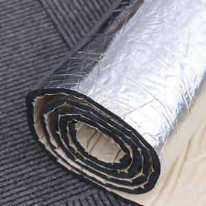 Heat Shield Mat For Automotive Hood Ceiling Noise Insulation Pad 10mm 60" x39"