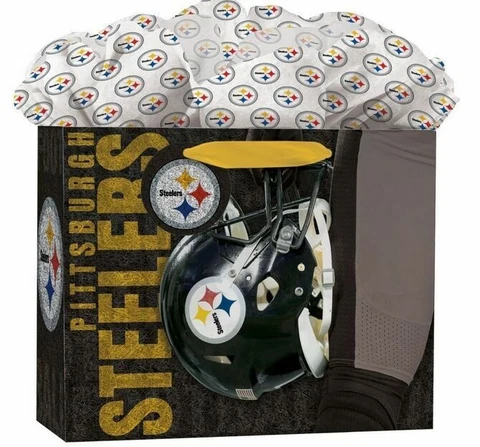 Pittsburgh Steelers Medium GoGo Gift Bag Cover