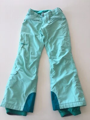 Pantalones de nieve aislados Marmot Membrain Skyline para mujer talla XS nailon verde Foto 1 de 4