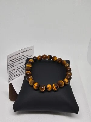 PULSERA DE OJO DE TIGRE / OJO DE TIGRE CUARZO PULSERA PARA PROTECCIÓN LIMPIA Foto 1 de 3