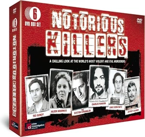 NOTORIOUS KILLERS DVD Ted Bundy Charles Manson Jeffrey Dahmer New Sealed UK R2 - Picture 1 of 1