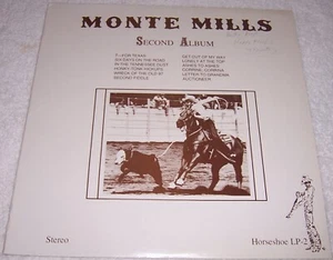 Monte Mills Second Album LP/ Record - Picture 1 of 3