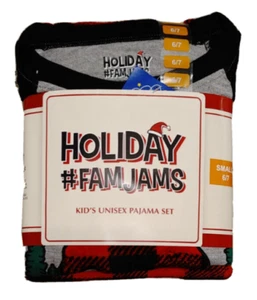 NEW Unisex Childs Holiday #FAMJAMS Beary Cute Bear Set Size 8 (Medium) - Picture 1 of 4