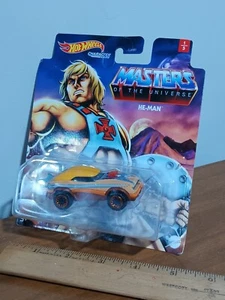 Hot Wheels Masters of the Universe Charakter Auto He-Man - Bild 1 von 5