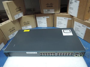 Cisco WS-C2960+24TC-S Catalyst 2960 Series Ethernet Switch . 90 Day warranty . R - Picture 1 of 4