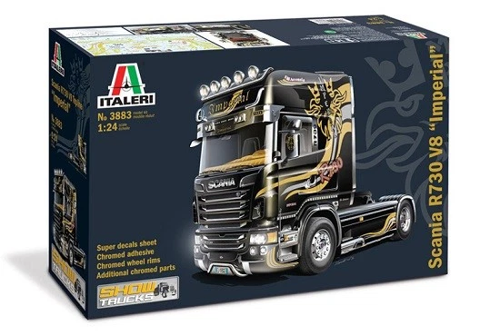 B00ittpf0e 30963 Italeri 3883 - Scania R730 Topline "imperial" modellismo Camion