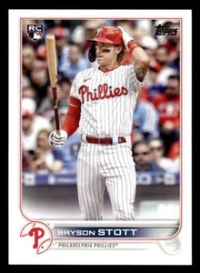 2022 Topps Update #US224 Bryson Stott Rookie Card Philadelphia Phillies - Picture 1 of 2