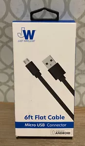 🍒 JUST WIRELESS CABLE EXTRA LENGTH FOR SAMSUNG, LG Etc.‼️damaged Box ‼️🆕 - Picture 1 of 2