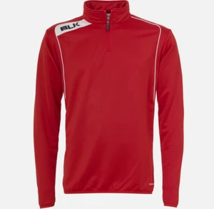 Neu BLK Uhlsport Sweatshirt 1/4 Zip Top Größe M Uhlsportpreis 39,95 € Mega !3 - Imagen 1 de 2