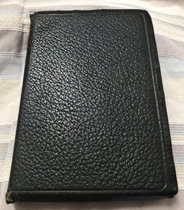 The Oxford Self-Pronouncing Bible KJV Genuine Morocco Leather Silk Sewed 1897 - Bild 1 von 12