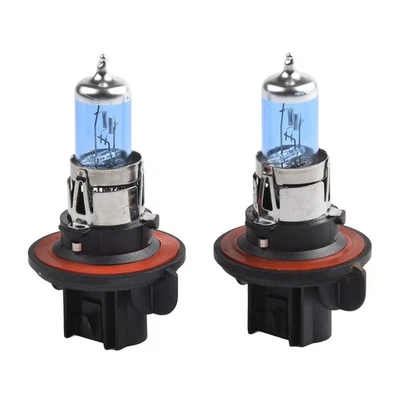 H13 9008 Halogen Bulbs 2pcs for Vehicle For Headlight High Low Beam 4000 Lumens - Image 1 of 4
