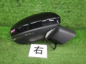 2020 Renault Lutecia BJAH5H Right Door Mirror OEM Black Pearl GNE Used - Picture 1 of 10