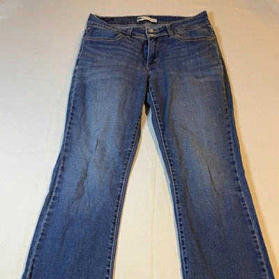 Levi's 529 изогнутый Bootcut джинсы женщин 10 М синий джинсовой ткани средний стирка карманы повседневный - Изображение 1 из 4
