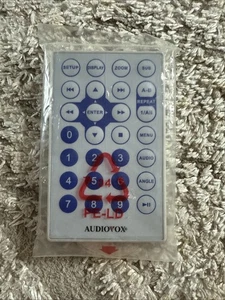 Original Genuine Audiovox  Remote Control for D1929B Portable DVD Player, New  - Picture 1 of 4