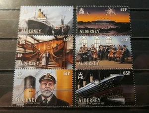 Alderney Stamps  2012 Titanic Disaster. Complete Set.MNH - Picture 1 of 1