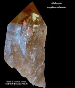 Kundalini citrine quartz - Lwena deposit DRC Congo - Picture 1 of 13
