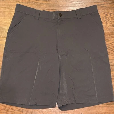 Pantalones Cortos de Golf Under Armour Performance Tech 207276 Para Hombre 36R 38” Informales Gris Chino Foto 1 de 4