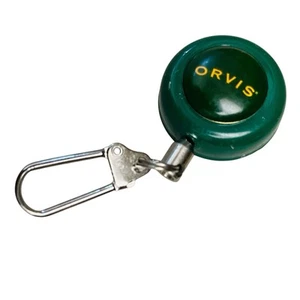 Vintage Orvis Filo Cord Zinger Strumento Pesca a Mosca Cordino Retrattile - Foto 1 di 1