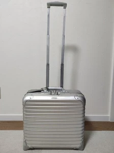 Rimowa Topas Business Trolley Silver 2-wheels Carry Case Suitcase - Picture 1 of 10