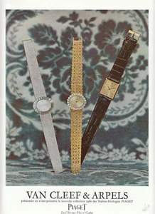 Publicité ancienne bijoux montres Van Cleef 1965  - Picture 1 of 1