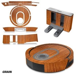 Skin Decal Sticker Wrap For Shark AI Robot Vacmop Vacuum RV2000/2001 Wood Grain - Picture 1 of 1