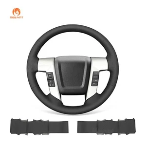 MEWANT Stitch Artificial Leather Steering Wheel Cover for Ford F-150 2009-2014 - Picture 1 of 10