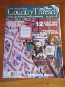 MAGAZINE AUSTRALIAN COUNTRY THREADS   VOL. 2.  NO. 7  GREAT  ** MUST SEE - Picture 1 of 2