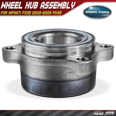 Conjunto de cojinete y buje de rueda trasera izquierda o derecha para Infiniti FX35 2003-2009 FX45 Foto 1 de 4