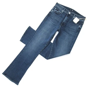 NWT Mother The Insider Ankle in Manana Mi Amour Stretch Crop Bootcut Jeans 28 - Picture 1 of 7