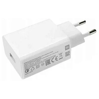 XIAOMI CARICABATTERIE CASA RICAMBIO ORIGINALE USB MDY-11-EP 22,5W WHITE 78B408A - Immagine 1 di 4