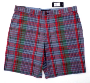 NEW Tommy Hilfiger Men's Shorts 38W Plaid NWT - Picture 1 of 10